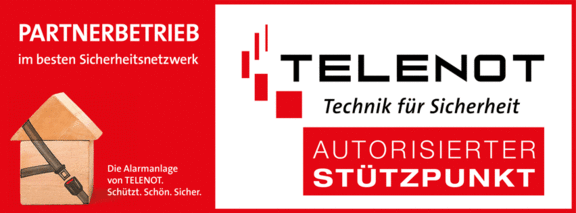 Wir sind ein TELENOT Partnerbetrieb und autorisierter TELENOT Stützpunkt 
